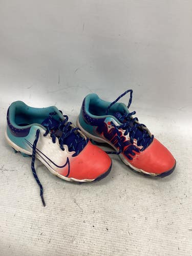 Used Nike DIAMOND CLEATS BB/SB Cleats White Junior 01 11851-S000048732