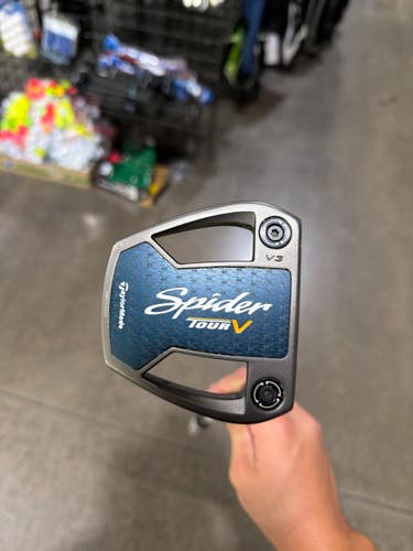 Used Taylormade SPIDER TOUR V 3 Mens Putter RH 11605-S000222904