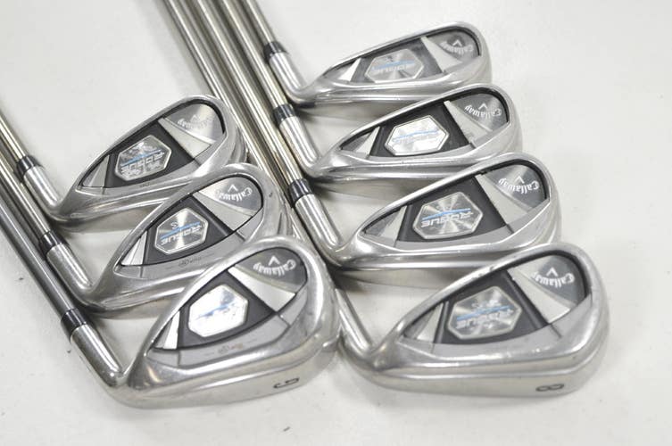 Callaway Rogue X 5-PW,GW Iron Set Regular Flex Recoil ES 760 F3 Graphite #221840