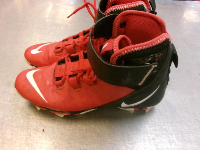 Used Nike Adult FB Cleats Red Senior 10 11339-S000204057