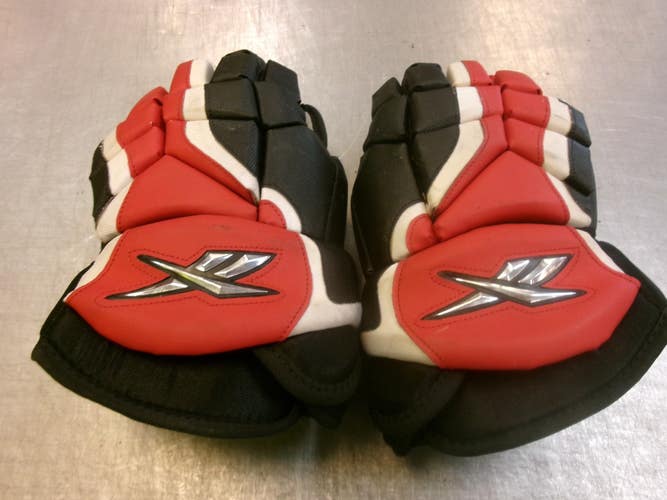 Used Reebok 6K Senior Gloves Red 14" 11339-S000204031