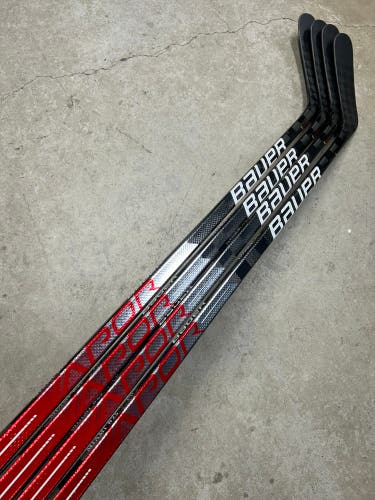 4 PACK 87 Flex P92M Senior Bauer Vapor Hyperlite Left Hand Hockey Stick (New) Pro Stock