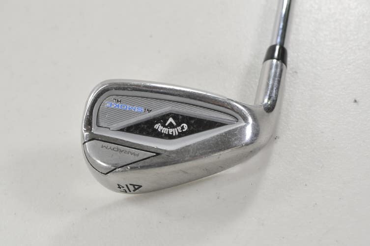 LEFT HANDED Callaway Paradym Ai Smoke HL 47* AW Wedge Regular Flex Steel #221887