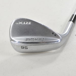 LEFT HANDED Cleveland RTX-4 Tour Satin 56*-10 Wedge KBS Hi-Rev 2.0 Steel #221886
