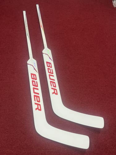 2 Pack Bauer Vapor 2X Pro Goalie Stick P31 26" Paddle Pro Stock (New) Item#ST2PR