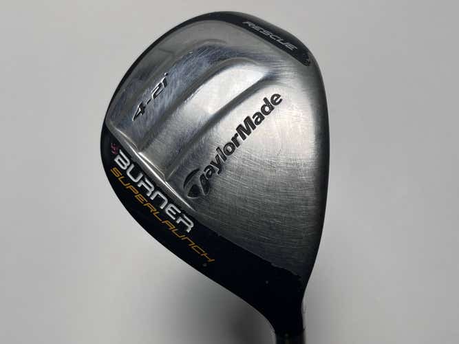 TaylorMade Burner Superlaunch 4 Hybrid 21* REAX 60g Regular RH