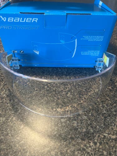 Bauer Pro straight Visor (New)