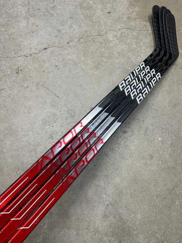 4 PACK 82 Flex P92M Senior Bauer Vapor Hyperlite Left Hand Hockey Stick (New) Pro Stock