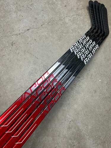 5 PACK 82 Flex P92M Senior Bauer Vapor Hyperlite Left Hand Hockey Stick (New) Pro Stock