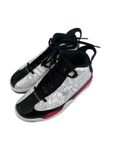 Used Jordan Dub Zero GS Jr 4 Basketball Shoes Y White  11692-S000153970