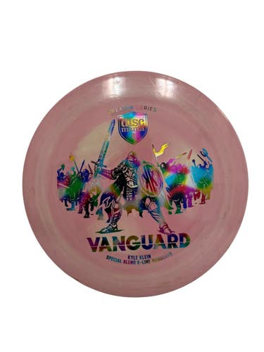 Used Discmania S-Line Vanguard 172g Disc Golf Driver Pink   11692-S000153947