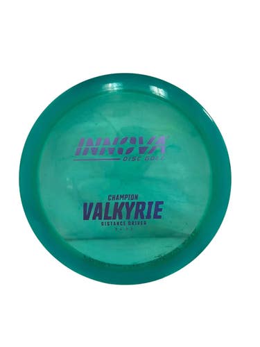 Used Innova Champion Valkyrie 169g Disc Golf Driver Teal 11692-S000153921