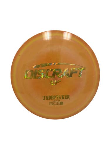 Used Discraft ESP Undertaker 177g Disc Golf Driver Orange  11692-S000153924