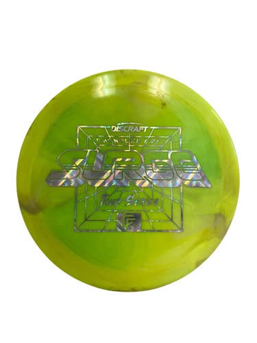 Used Discraft Tour Series Chandler Fry Surge 172g Disc Golf Driver Optic Yellow 11692-S000153896