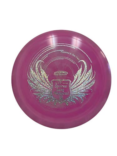 Used Discraft Heat Tournament Stamp 174g Disc Golf Driver Pink  11692-S000153884