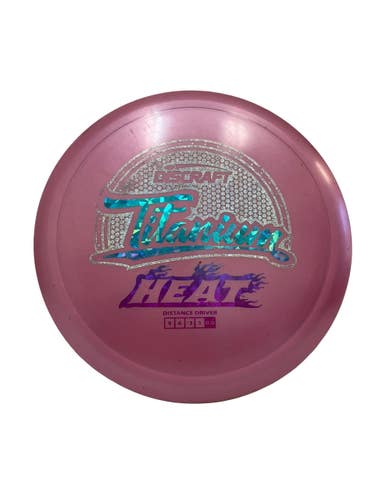 Used Discraft Titanium Heat 174g Disc Golf Driver Pink  11692-S000153880
