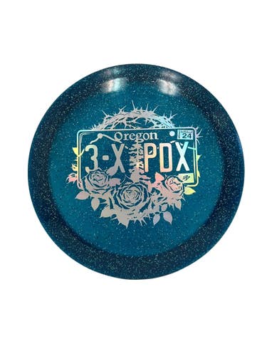 Used Discraft Cryztal Sparkle Drive 170g Disc Golf Driver Royal Blue  11692-S000153867