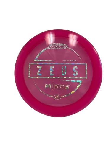 Used Discraft PM Zlite Zeus 159g Disc Golf Driver Pink 11692-S000153855