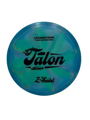 Used Discraft Z-Swirl Talon 170g Disc Golf Driver Royal Blue  11692-S000153853