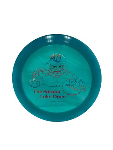 Used Discraft Force Tournament Stamp 174g Disc Golf Driver Teal 11692-S000153850