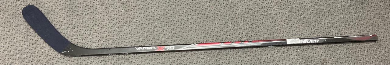 Used Bauer VAPOR X70 Senior One Piece Right Black And Red 105 Flex 11855-S000206669