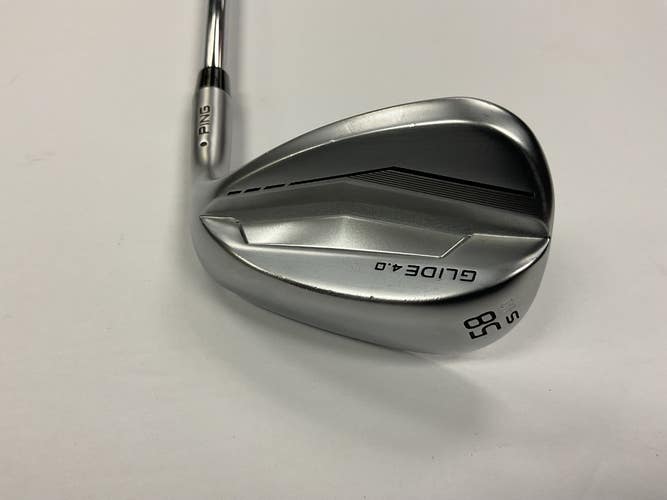 Used Ping GLIDE 4.0 BLACK DOT Golf Wedge Mens RH 58 Degree 11855-S000206652