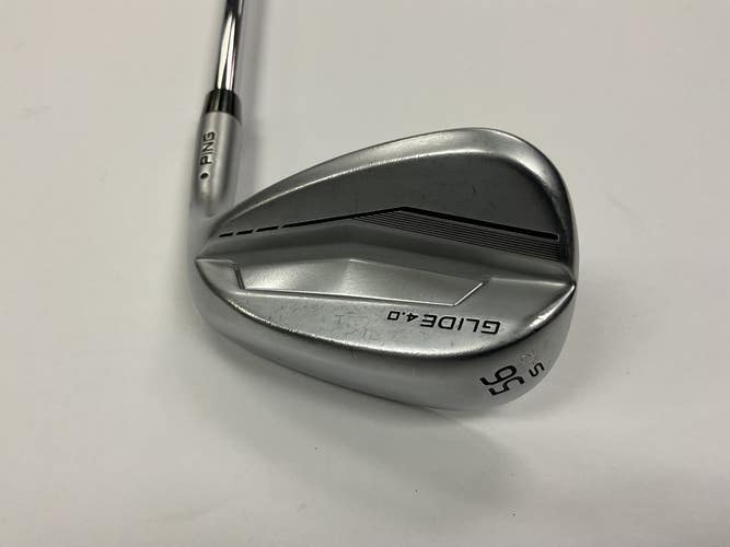 Used Ping GLIDE 4.0 BLACK DOT Golf Wedge Mens RH 56 Degree 11855-S000206650