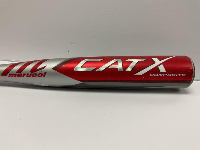 Used Marucci MSBCCPX8 BB/SB USSSA 2 3/4 Bat Grey And Red 30" 11855-S000206615