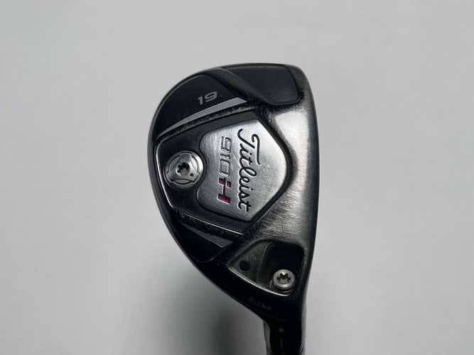 Titleist 910 H 3 Hybrid 19* Project X HD2 6.0 92g Stiff Graphite Mens RH