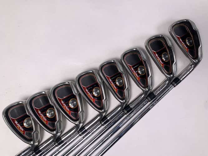 TaylorMade Burner Plus Iron Set 4-PW+GW Burner Superfast 85g Uniflex RH