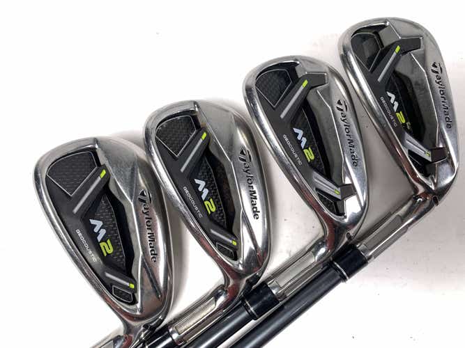 TaylorMade M2 2019 Iron Set 7-PW M2 Reax Senior Graphite Mens RH