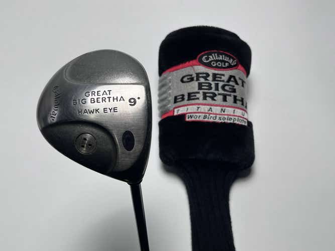 Callaway Great Big Bertha Hawkeye Driver 9* HawkEye UL Regular Graphite RH HC