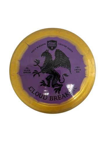 Used Discmania CREATOR SERIES CLOUDBREAKER Disc Golf Driver Purple 173g 11692-S000153776