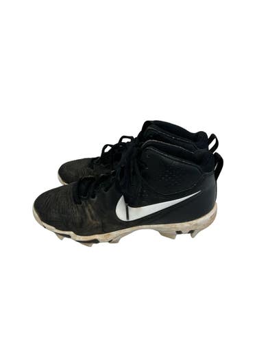 Used Nike ALPHA HUARACHE 3 KEY BB/SB Cleats Black Junior 04 11692-S000153759