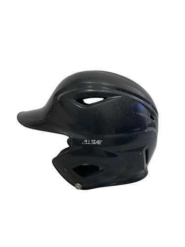 Used All-Star BH3000 Batting Helmet No Mask Black One Size 11692-S000153787