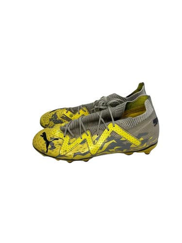 Used Puma FUTURE PRO Soccer Cleats Yellow Junior 04.5 11692-S000153673