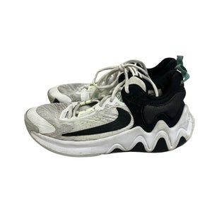 Used Nike GIANNIS Basketball Shoes Y White Junior 04.5 11692-S000153709