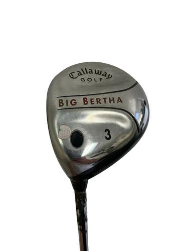 Used Callaway BIG BERTHA Mens Fairway Wood LH 3 Wood 11692-S000153730