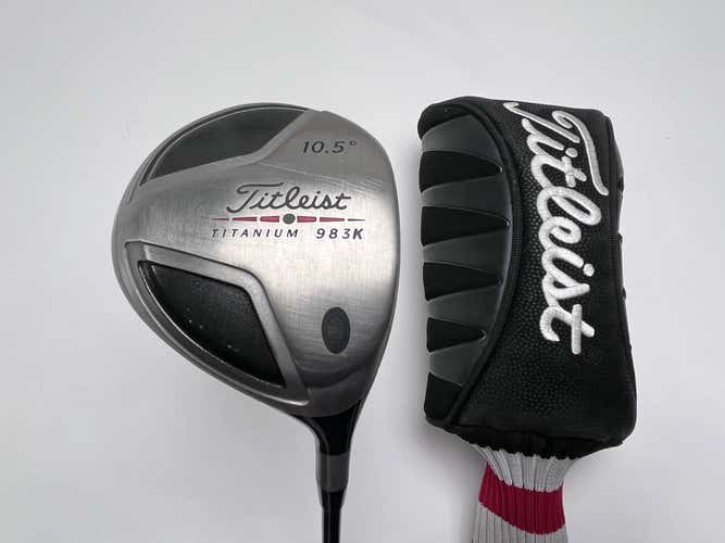 Titleist 983 K Driver 10.5* Graphite Design YS-6 Extra Stiff Graphite Mens RH HC