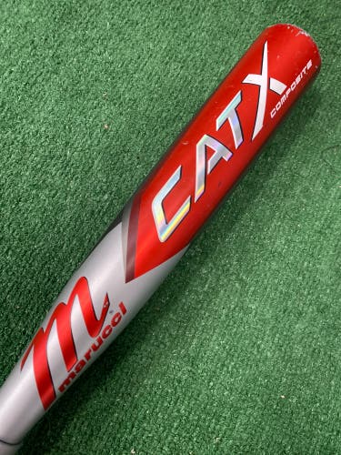 2023 Marucci CAT X Composite Bat USSSA Certified (-10) Composite 20 oz 30" (Used)