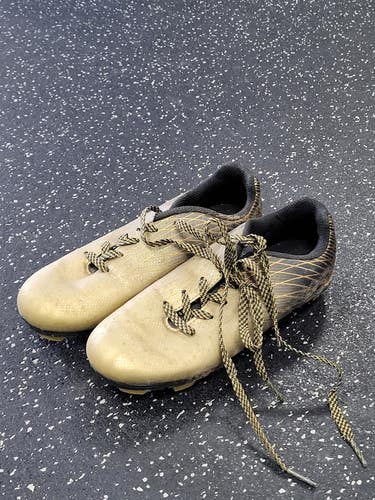 Used Soccer Cleats Gold Junior 01.5 11849-S000041748