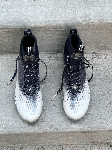 Men's Under Armour Spotlight High Top Molded Cleats (Used) like new Size 10