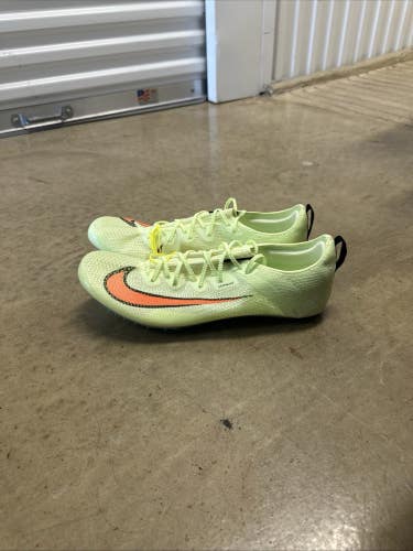 Nike Zoom Superfly Elite 2 Track Spikes Volt CD4382 700 Men’s Size 15 New
