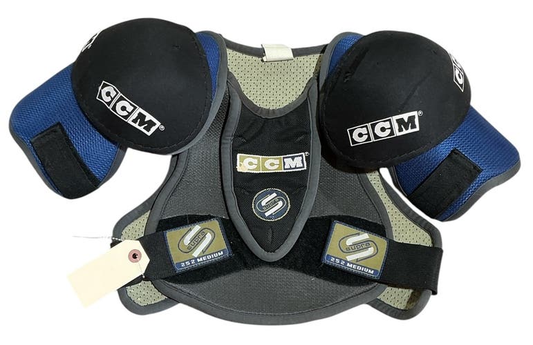 Medium Junior CCM Supra 252 Shoulder Pads (Used)