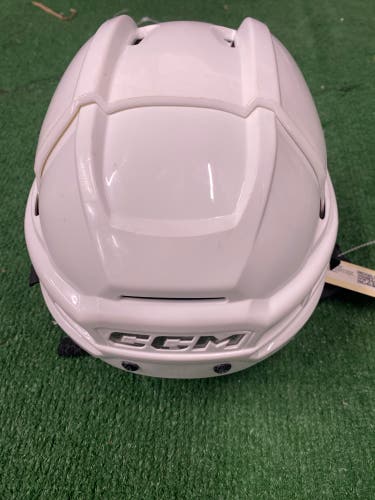 White Medium CCM Super Tacks X Helmet (Used)