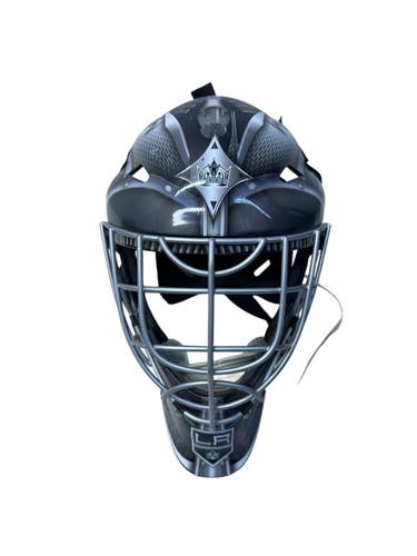 Used Franklin GFM1500 Youth Goalie Helmet/Mask Black One Size 11835-S000210040