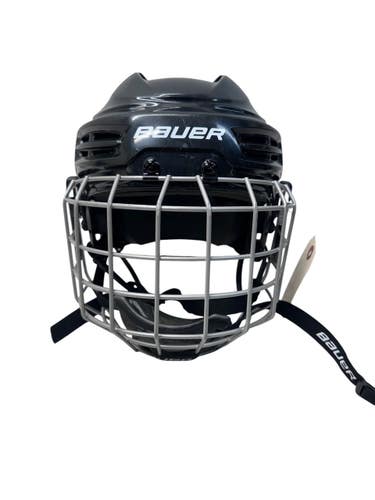 Used Bauer IMS 5.0 Helmet Cage Combo Black SM 11835-S000210037