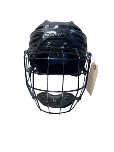 Used Bauer REAKT 150 Helmet Cage Combo Black MD 11835-S000210021