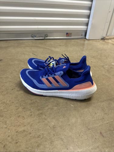 New Adidas Ultraboost Light Lucid Blue Coral Fusion Blue Shoes HP3343 Size 18