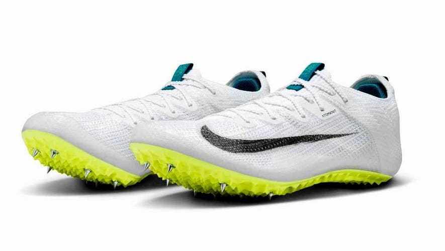 Nike Zoom Superfly Elite 2 "White Bright Spruce" Men's Sizes Track Spikes Size 15
